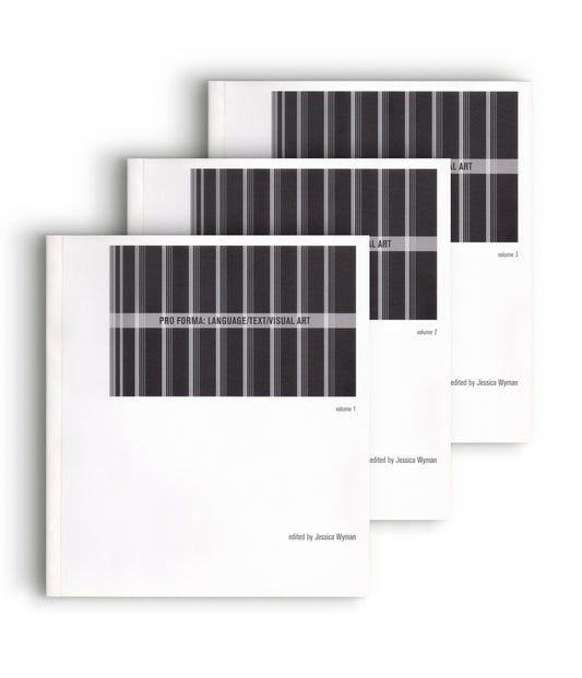 3 White book covers with black design on a white background