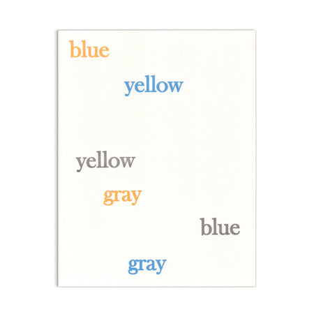 blue, yellow, gray