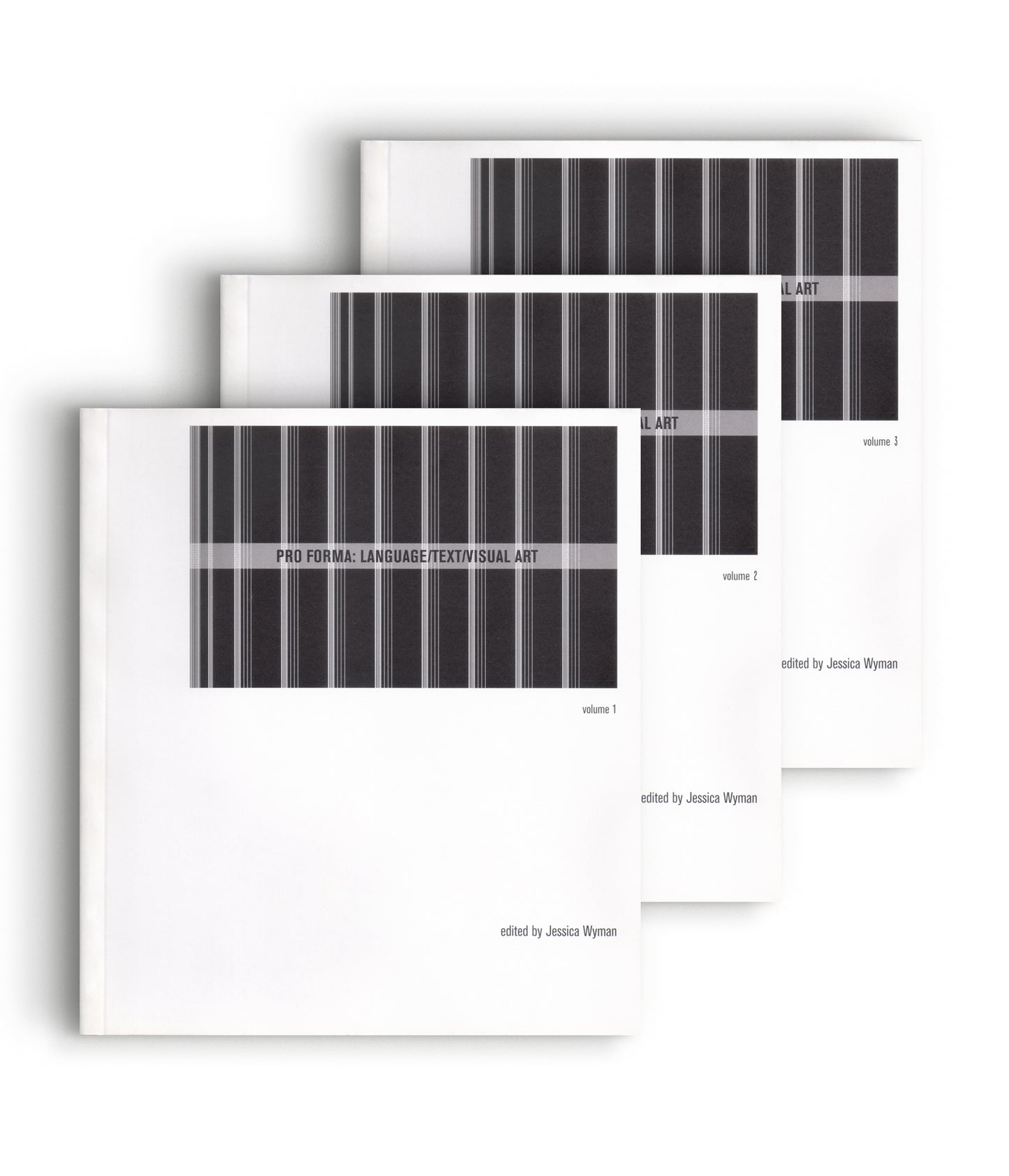 Pro Forma: language/text/visual art (Three Volume Set)